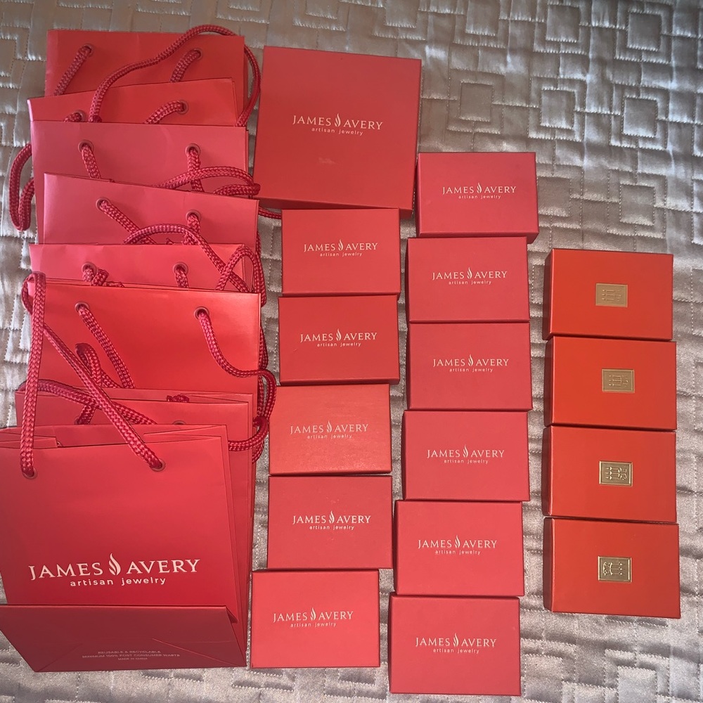 James Avery empty boxes